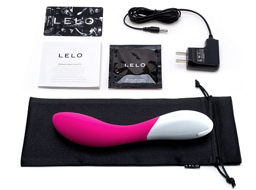 Вибромассажёр ярко-розового цвета Lelo Mona 2 Cerise LEL7602 (20 см)