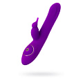 Фиолетовый ротатор с клиторальным стимулятором JOS YUM 783014 (21 см)