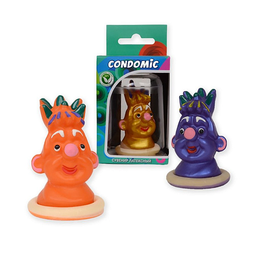 Сувенирный латексный презерватив Sitabella «Чиполлино» 3243