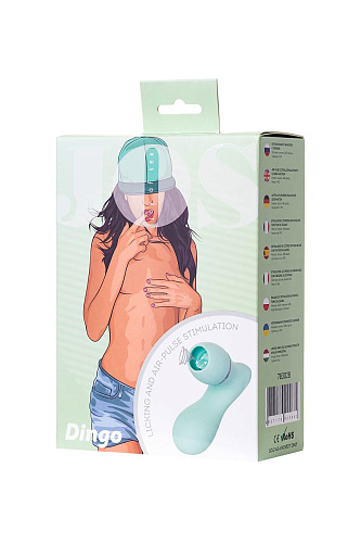 Мятный вакуум-волновой стимулятор клитора с язычком JOS DINGO 783028