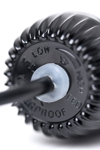 Чёрная секс-машина с двумя насадками LoveMachines Robo FUK 0815