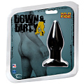 Чёрная анальная пробка Topco Sales Wildfire Down Dirty 4 Butt Plug 1101103 (11 см)