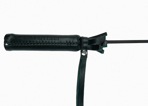 Изумрудный гладкий стек с петлёй БДСМ арсенал 911-21 BX DD (37 см)