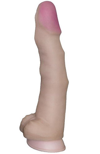 Реалистичный супергигант телесного цвета LOVETOY (А-Полимер) 957800 (36 см)