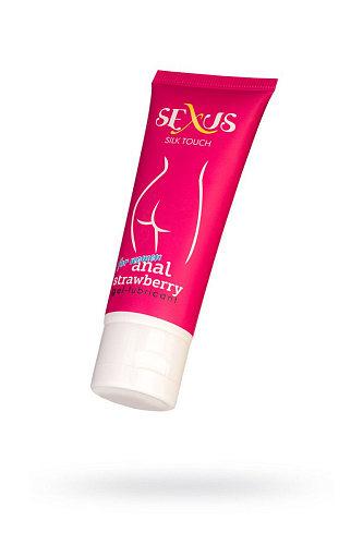 Анальный гель для женщин с ароматом клубники Sexus Silk Touch Strawberry Anal  817006