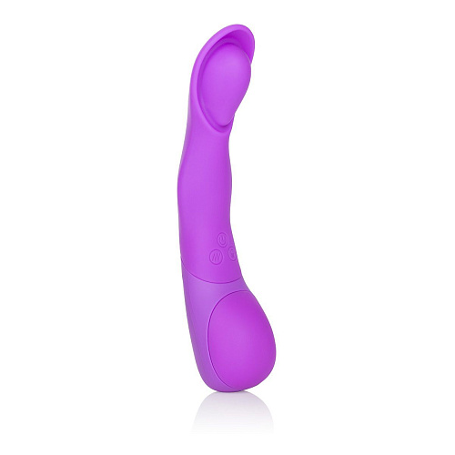Фиолетовый вибромассажёр California Exotic Novelties Impress Scoop SE-4415-14-3 (12 см)