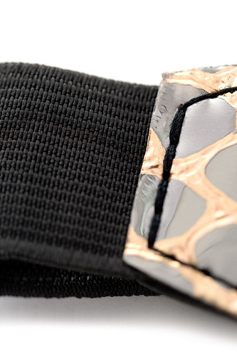 Набор золотисто-чёрных БДСМ-девайсов WANAME Goddess 477010