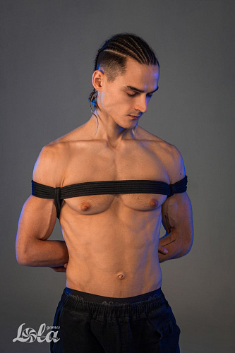 Чёрная верёвка Lola toys Do Not Disturb 1157-01lola (5 м)