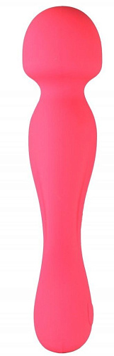 Красный вибростимулятор с круглой головкой Сумерки богов 1010-04 BX DD