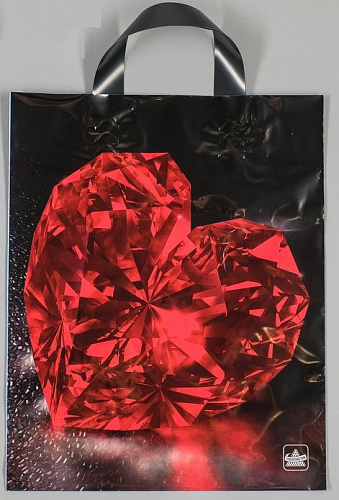 Полиэтиленовый пакет Сима-Ленд «Рубин» 2143686 (35×28 см)