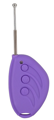 Фиолетовый вибратор хай-тек с пультом ДУ Orion Control Me Rabbit 0581380 (21 см)