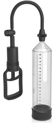 Прозрачная вакуумная помпа увеличенного размера Pipedream Large Penis Enlargement Pump PD1971-00