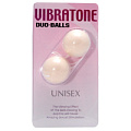 Молочные вагинальные шарики Seven Creations Vibratone DUO-BALLS 7224-BCDSC