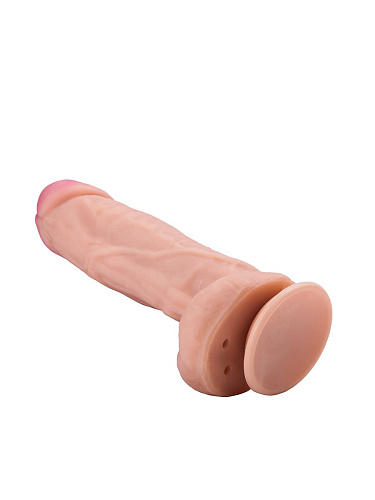 Крупный фаллоимитатор телесного цвета на присоске LOVETOY (А-Полимер) 815500 (20 см)