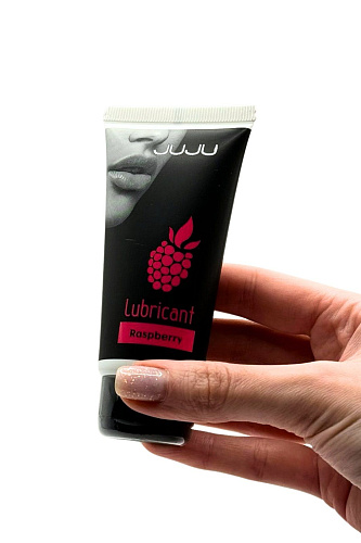 Съедобный лубрикант с ароматом малины JuJu 7449JU (50 мл)