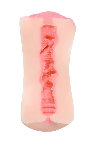 Телесный двусторонний мастурбатор вагина и анус ToyFa Rich Fruit  893022