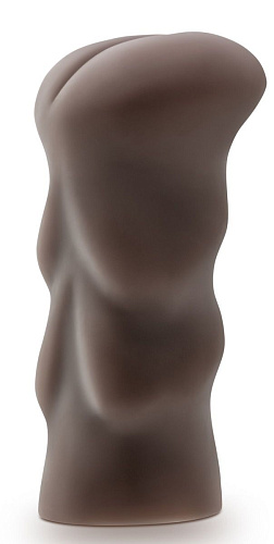 Коричневый мастурбатор-анус Blush Novelties Nicoles Rear BL-08526