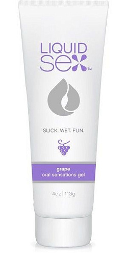 Гель для орального секса с ароматом винограда Topco Sales Liquid Sex Oral Sex Gel Grape 1039090 (113 гр)