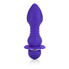 Фиолетовая анальная пробка с вибрацией California Exotic Novelties Booty Call Player SE-0397-45-2 (14 см)