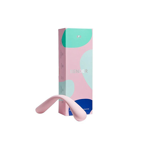 Розовый гнущийся вибратор Unbound Bender BDRUBVB2-QZ (19 см)