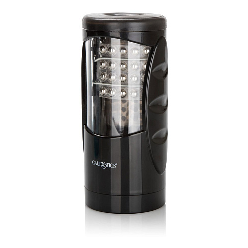 Мастурбатор с вибрацией в чёрном цвете California Exotic Novelties Optimum Power Ultimate Power Stroker SE-0856-03-3