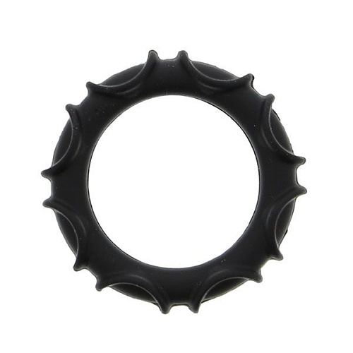 Чёрное эрекционное кольцо Seven Creations PLAY CANDI REESY POP 50796