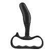Стимулятор простаты с вибрацией чёрного цвета Pipedream Vibrating Prostate Stimulator PD4619-23 (14,5 см)