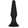 Чёрная анальная пробка Sitabella p002 (11 см)
