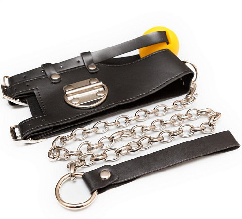 Кляп-шарик с поводком Пикантные штучки DP062