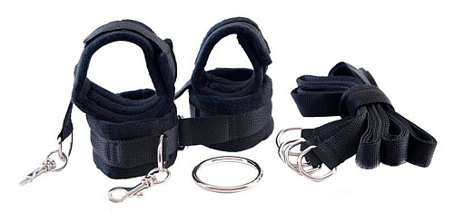 Сцепка рук и ног с фиксирующими ремнями ToyFa 704015