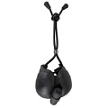 Чёрное эрекционное лассо с подхватом мошонки Orion Bad Kitty 0514985