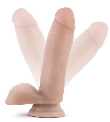 Телесный фаллоимитатор Blush Novelties The Surfer Dude BL-16413 (17,7 см)