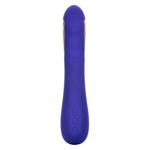 Фиолетовый вибратор с электростимуляцией California Exotic Novelties Intimate E-Stimulator Petite Wand SE-0630-10-3 (18,5 см)