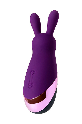 Фиолетовый стимулятор эрогенных зон Eromantica BUNNY 120301 (21,5 см)