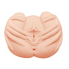 Вагина телесного цвета с руками поверх и вибрацией Baile BM-009022Z-1