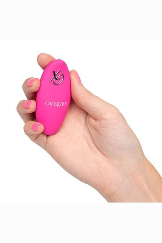 Розовые вагинальные шарики с ДУ и функцией памяти California Exotic Novelties Remote Dual Motor Kegel System SE-0077-43-3