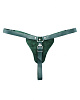 Изумрудные трусики с кольцом для страпона БДСМ арсенал Ladys Arsenal 67015ars