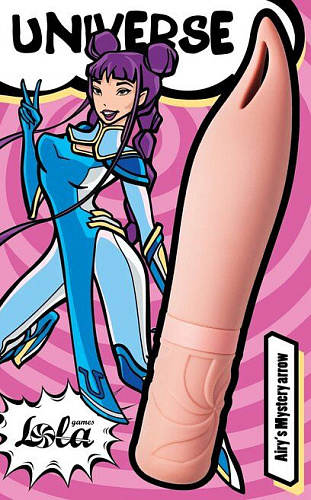 Бежевый мини-вибратор Lola toys Airy’s Mystery Arrow 9602-02lola (15,2 см)