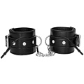 Чёрные наручники с электростимуляцией Shots Media BV Electro Handcuffs ELC016BLK