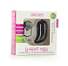 Чёрное радиоуправляемое виброяйцо Shots Media BV Vibrating G-spot Egg medium SHT088BLK