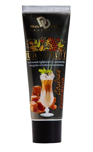 Интимный гель-смазка с ароматом солёной карамели БиоМед JUICY FRUIT BMN-0095 (30 мл)