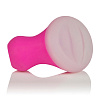 Массажёр розового цвета со съёмной насадкой для заморозки California Exotic Novelties Posh Silicone Kiss SE-2078-30-3