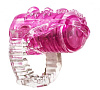 Розовая насадка на язык Lola toys Rings Teaser 0116-00Lola