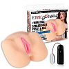 Телесный вибромастурбатор в виде раздвинутых ног Erotic Fantasy «Саши Грей» HT-P17