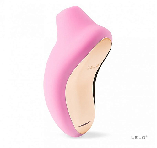 Нежно-розовый клиторальный звуковой массажёр Lelo Sona LEL6164