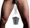 Утяжка на мошонку с ведром для груза XR Brands Hells Bucket Ball Stretcher AF309