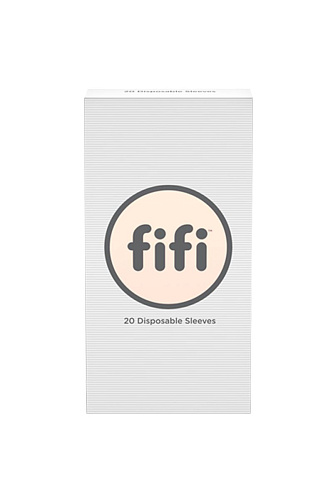 Прозрачные сменные насадки для мастурбатора Fifi MALE s20 (20 шт)