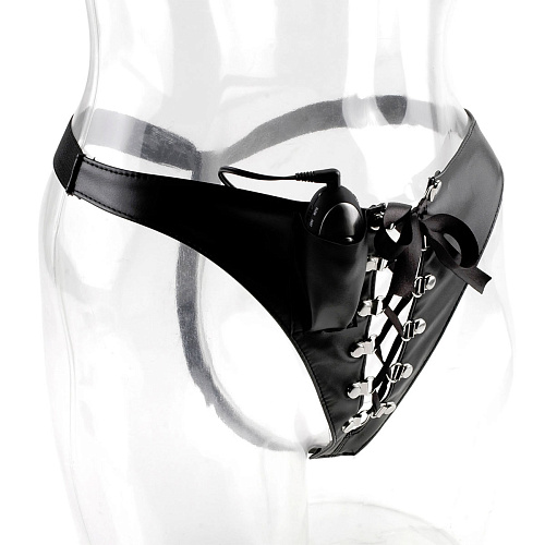 Вибротрусики с электрическими импульсами Pipedream Shock Therapy Pleasure Panty PD3724-03