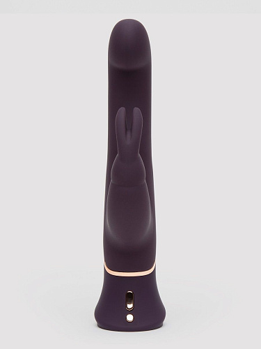 Фиолетовый вибратор-кролик Fifty Shades of Grey Greedy Girl G-Spot Stroker Rabbit Vibrator FS-80004 (24,1 см)