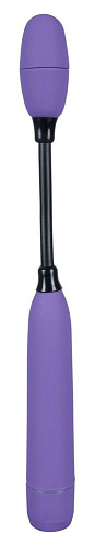 Вибропуля на гнущейся ручке фиолетового цвета Orion Mr.Flex 0578444